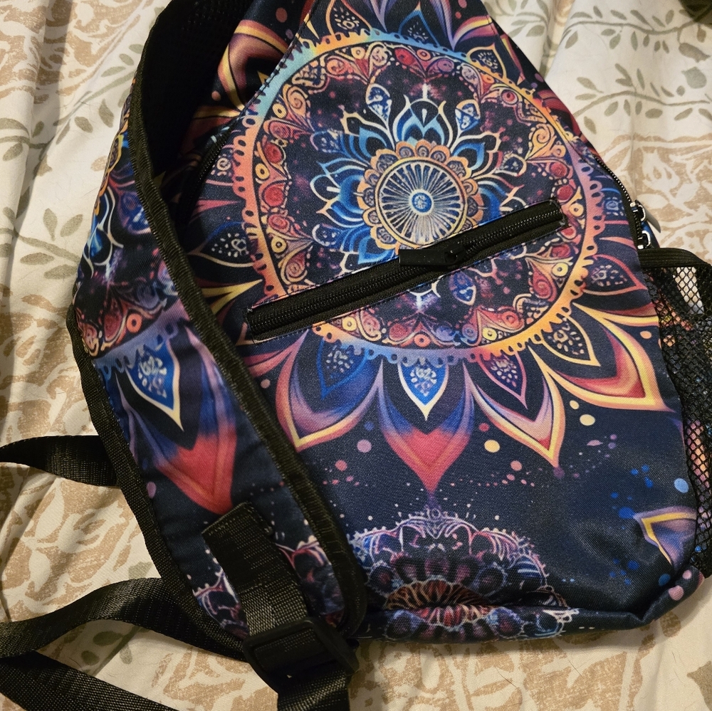 Colorful Mandala Sling Bag